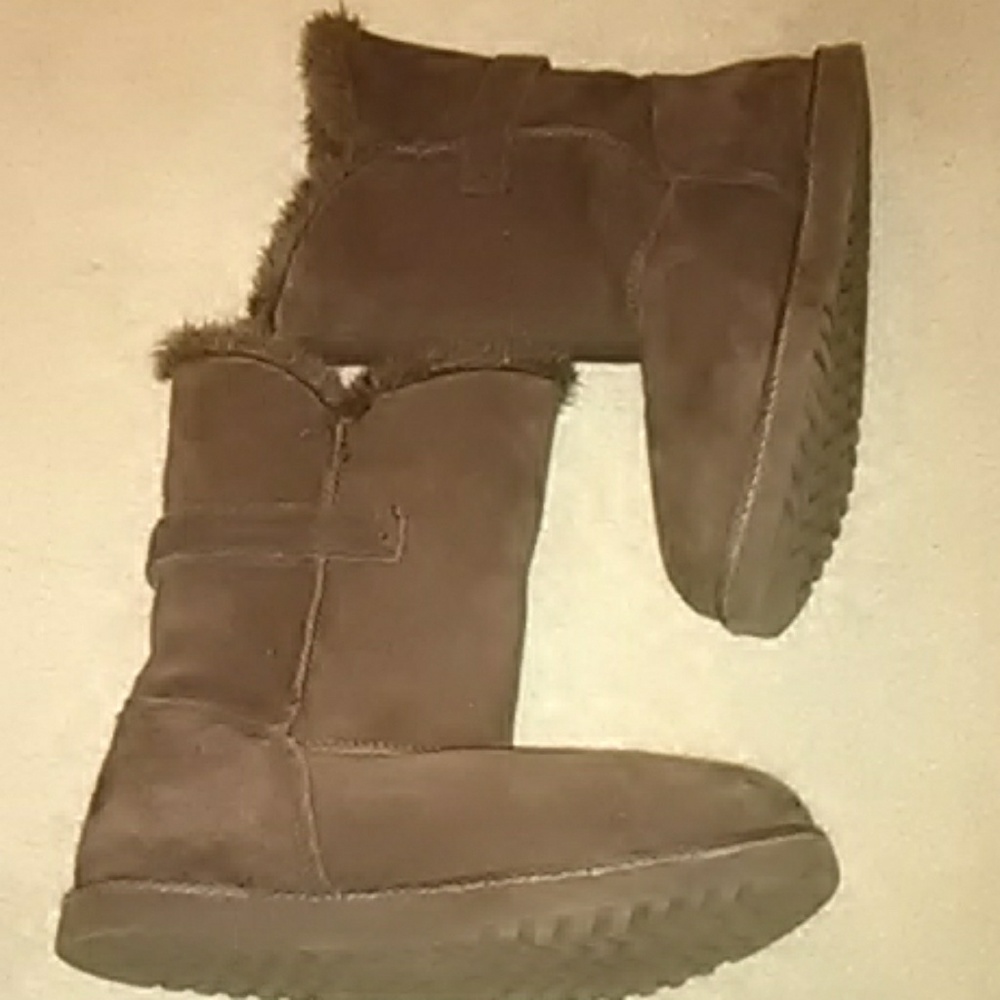 Suede boots - Picture 2 of 2